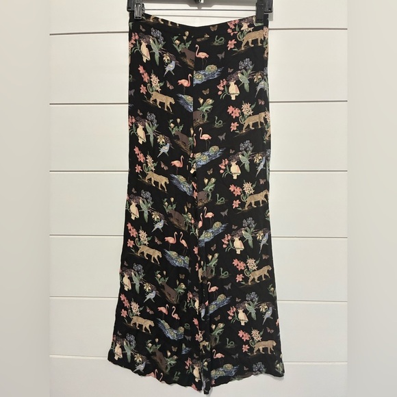 Reformation Clare Pants Safari Print size 2 - Picture 5 of 11